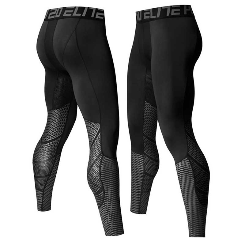 Best Crossfit Gear - 2018 Men Running Tights Compress Yoga