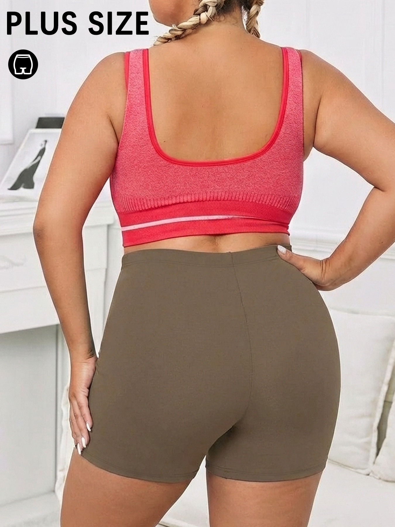 Plus Size Women's High Elastic - مراجعة Crossfit Yoga وسعره