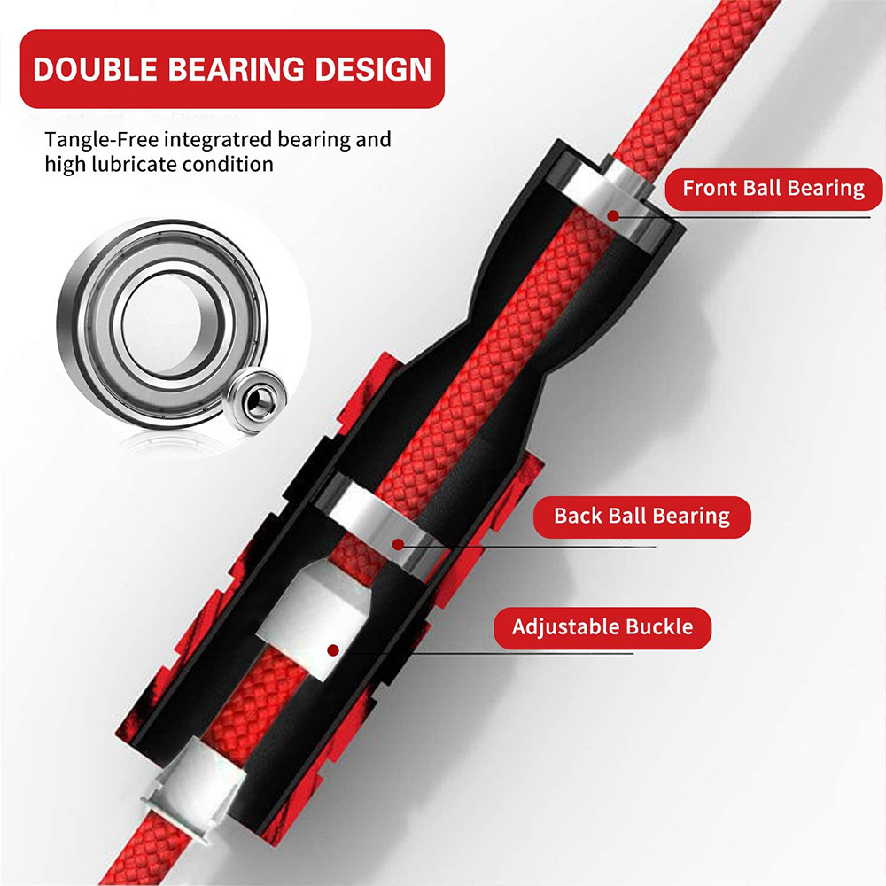 Speed Jump Rope Crossfit Skipp - مراجعة Jump Rope Speed Bearing وسعره