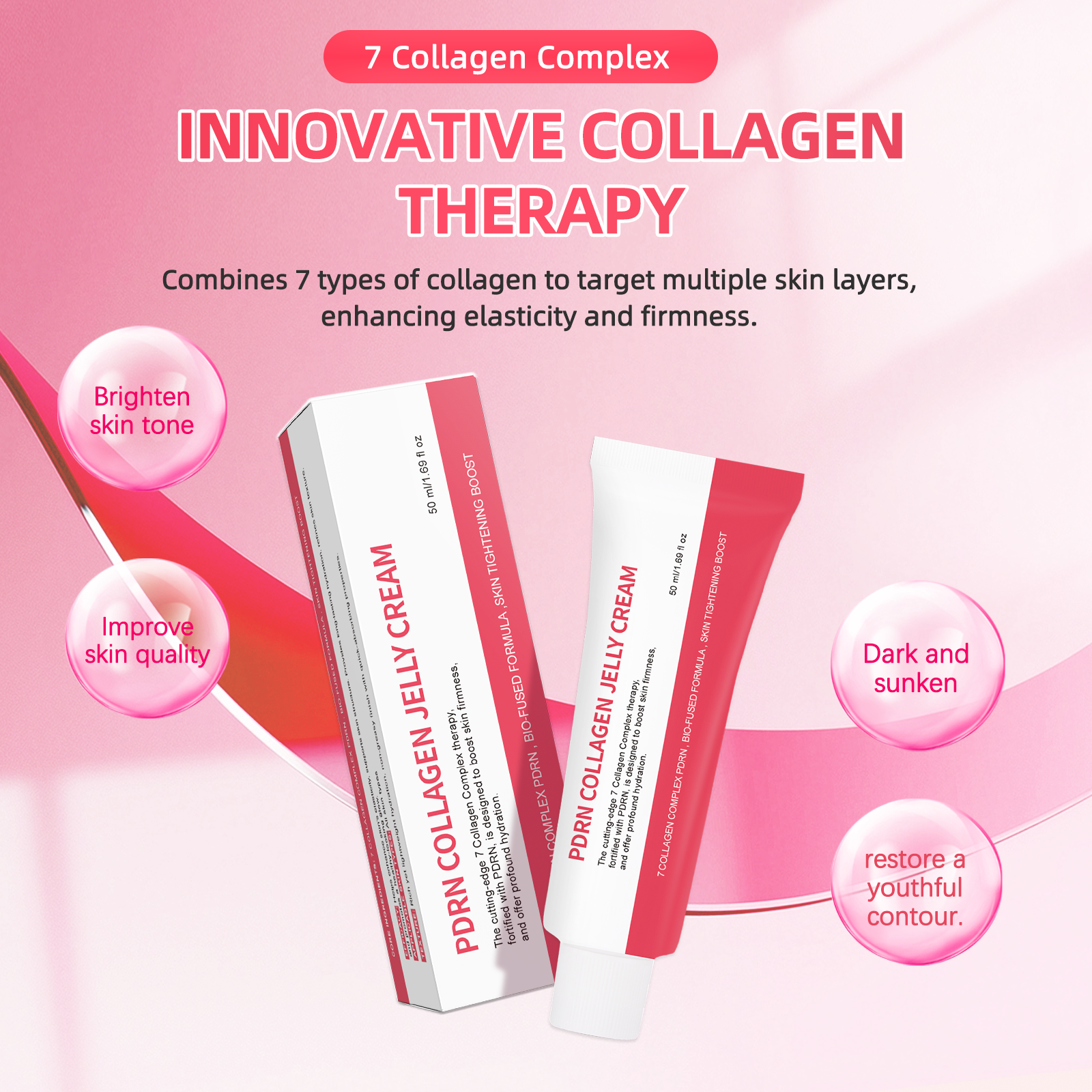 PDRN Collagen Jelly Cream Anti - مراجعة Crossfit Lifting وسعره