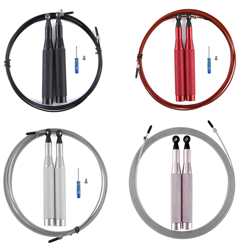 Speed Skipping Rope Adjustable - مراجعة Jump Rope Speed Bearing وسعره