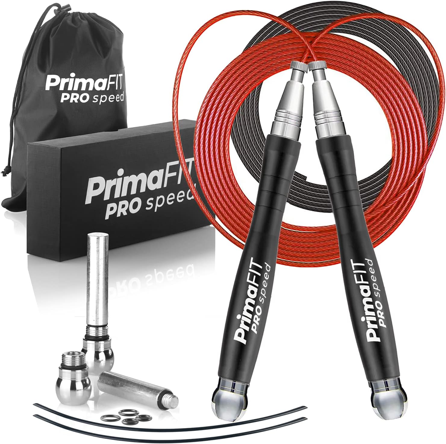 Speed Jump Rope Pro, Adjustabl - مراجعة Jump Rope Speed Bearing وسعره
