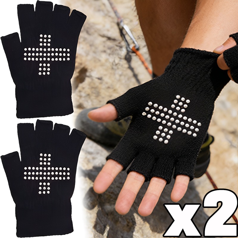 Half Finger Gloves Stretchy Li - مراجعة Crossfit Gear Men وسعره