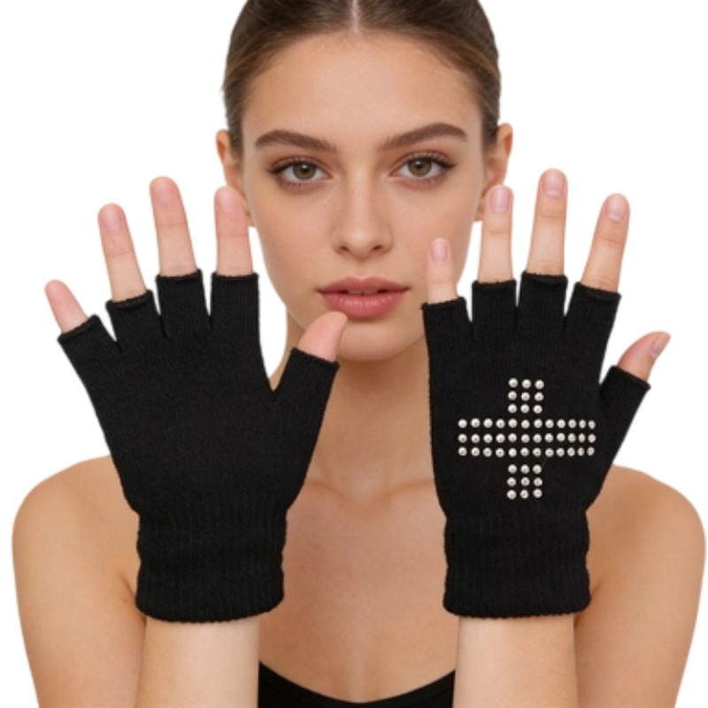 Half Finger Gloves Stretchy Li - مراجعة Crossfit Gear Men وسعره