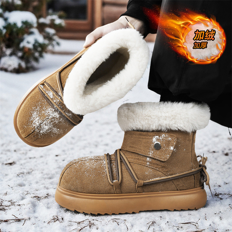 2025 New Winter Men Snow Boots - مراجعة Crossfit Male وسعره