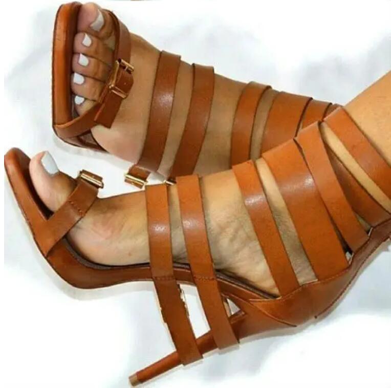 Summer Women Brown Leather Buc - مراجعة Crossfit Outfit وسعره