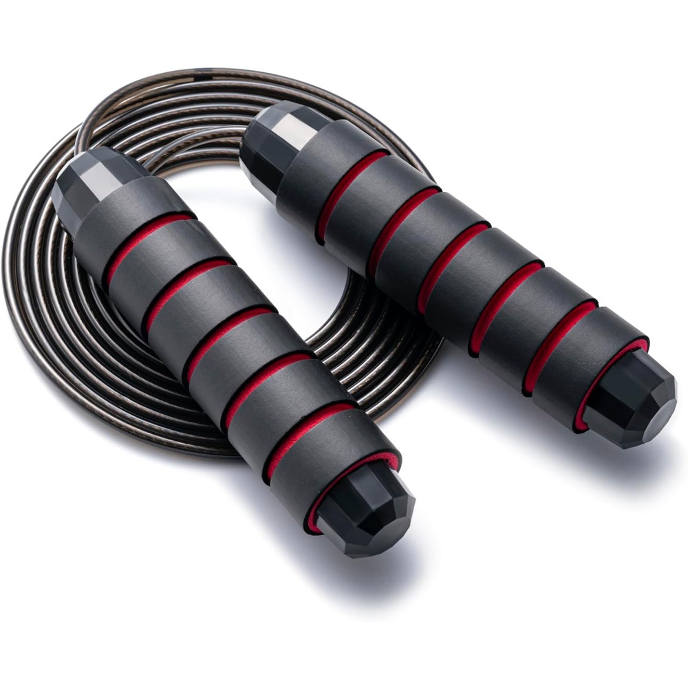 jump rope, adjustable jump rop - مراجعة Jump Rope Speed Bearing وسعره