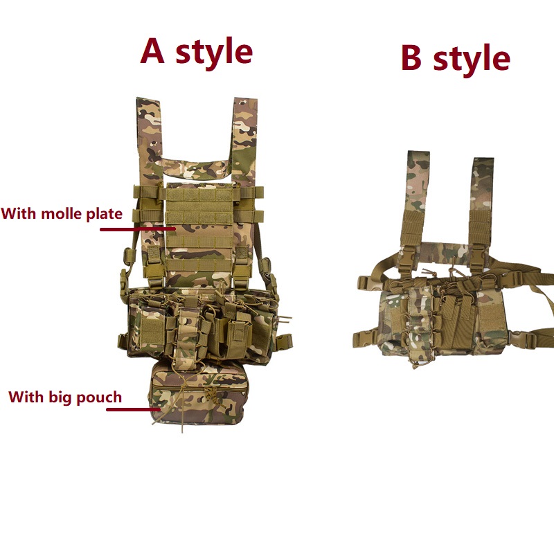 D3CR Chest Rig Vest Multicam B - مراجعة Crossfit Gear Men وسعره
