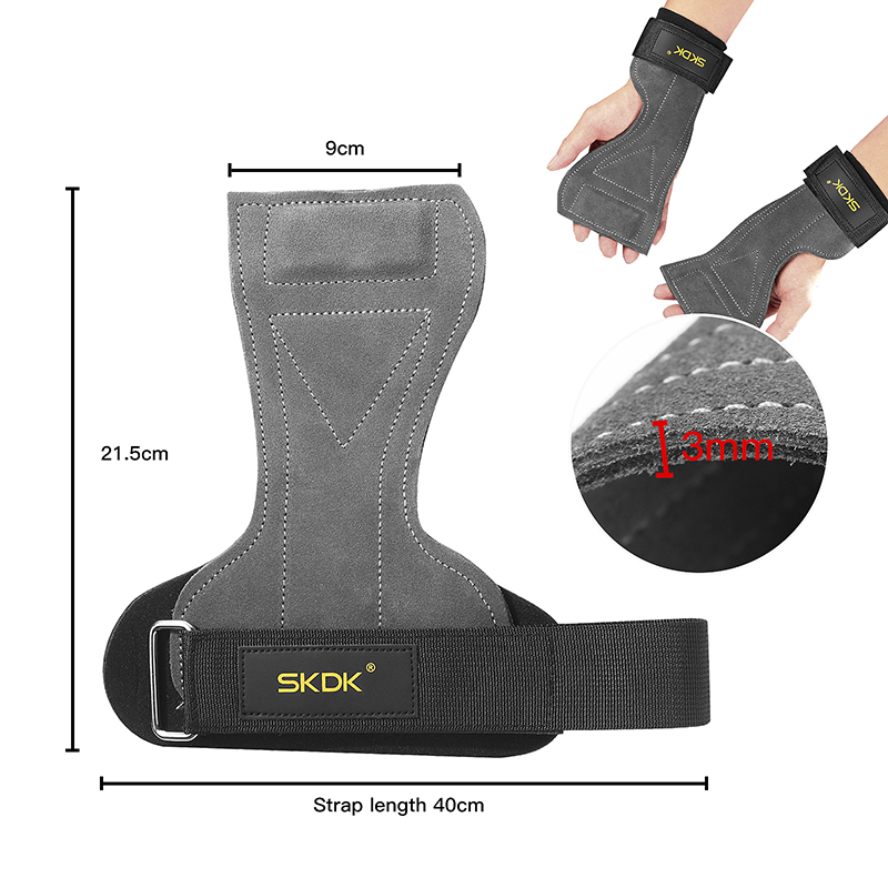 SKDK Gym Grips Palm Guards Cow - مراجعة Best Crossfit Gear وسعره