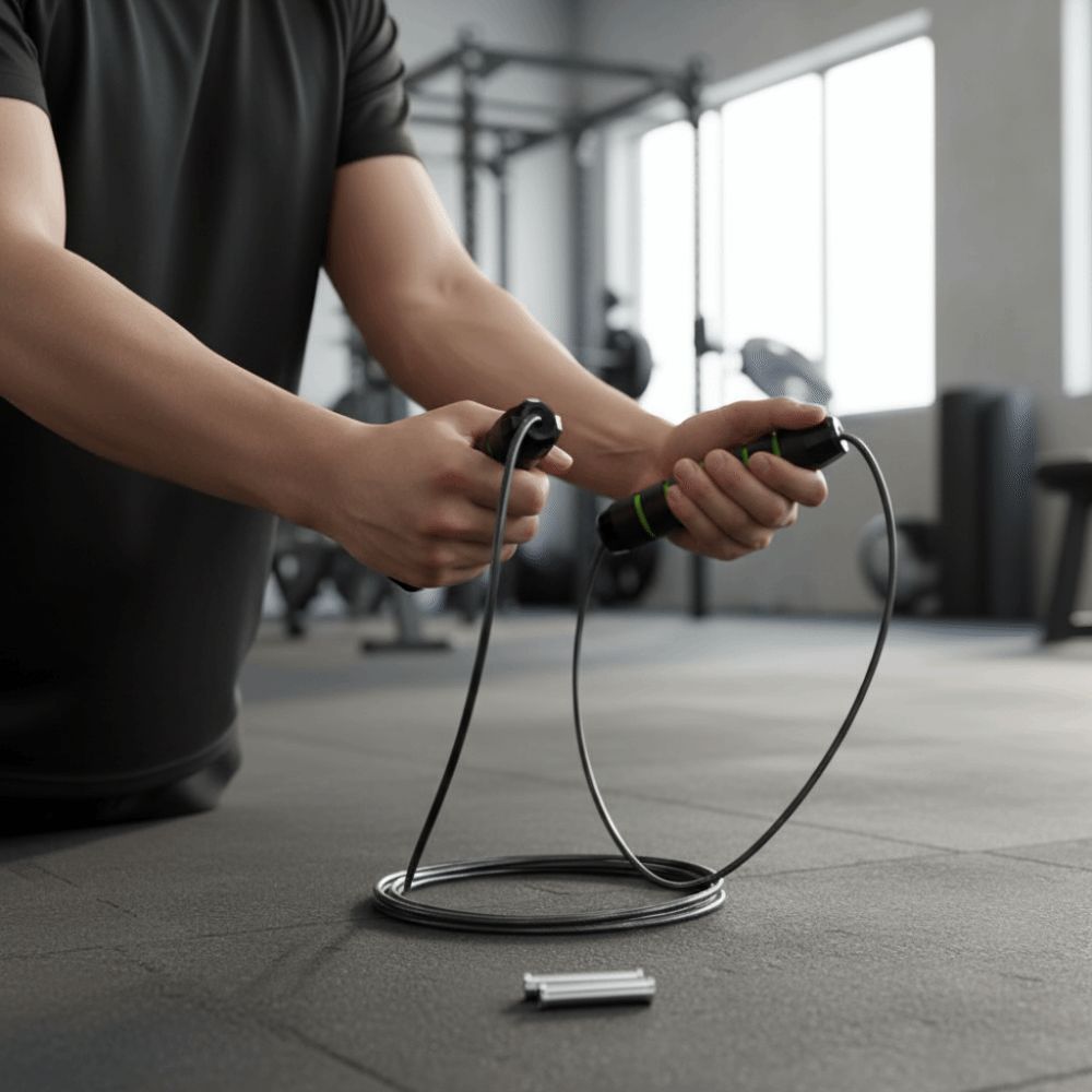 Adjustable Length Jump Rope Co - مراجعة Jump Rope Speed Bearing وسعره
