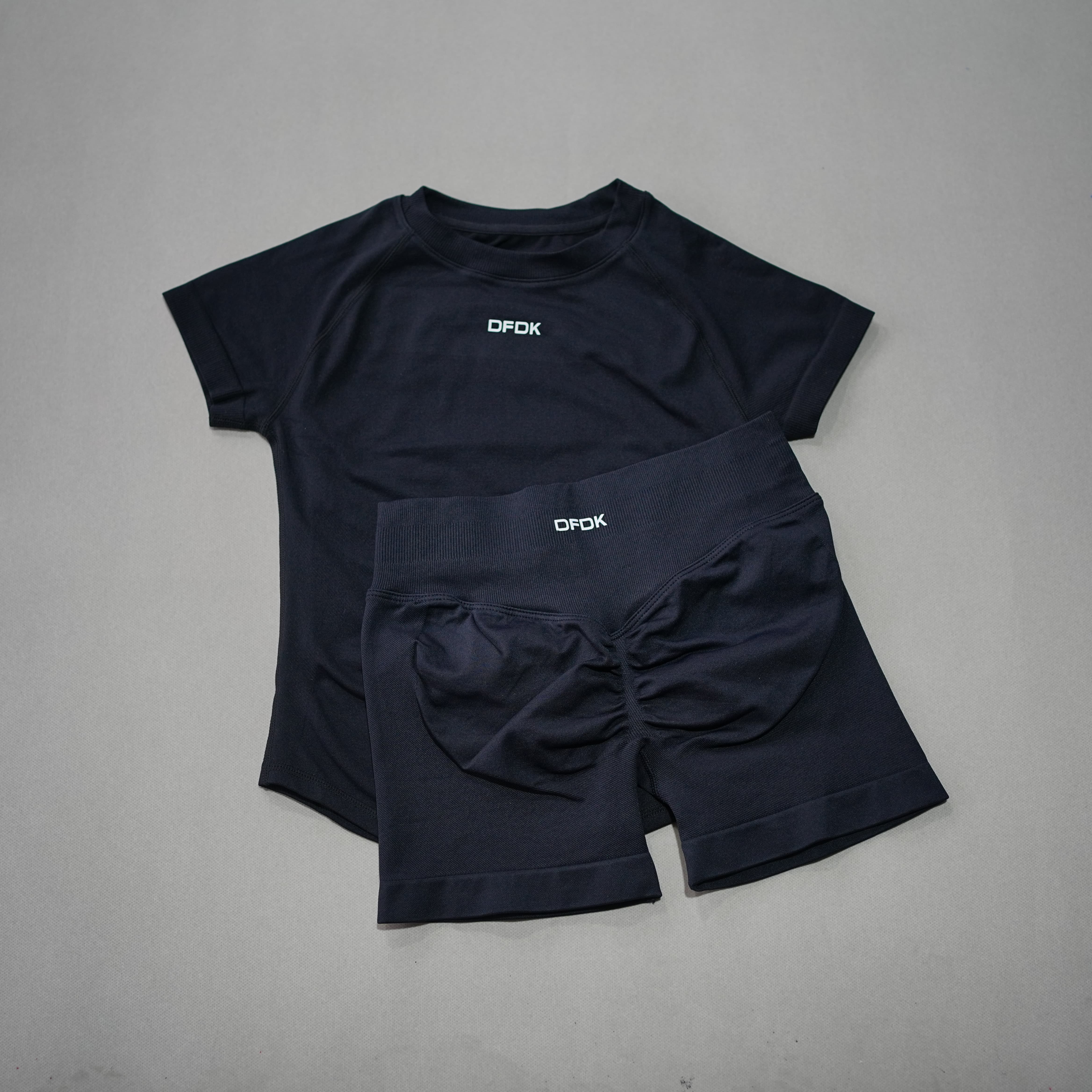 DFDK Women's Round Neck Short  - مراجعة Crossfit Yoga وسعره