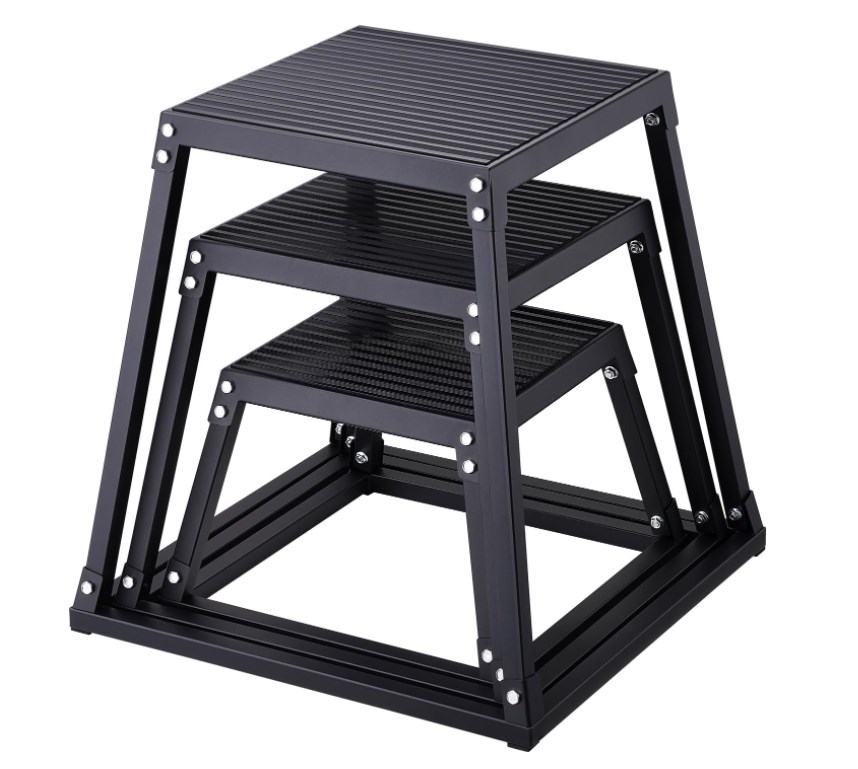 Metal Plyometric Jumping Box,  - مراجعة Box Jump Plyo وسعره