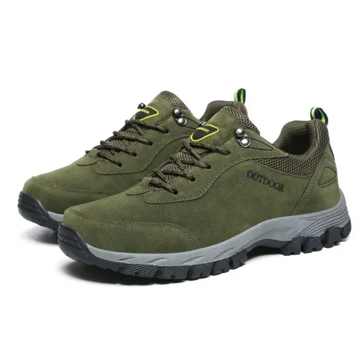 Men's Hiking Shoes Suede Leath - مراجعة Crossfit Male وسعره