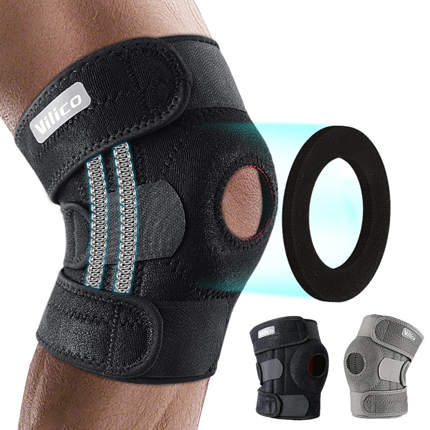 Knee Brace with Side Stabilize - مراجعة Knee Sleeve Pair وسعره