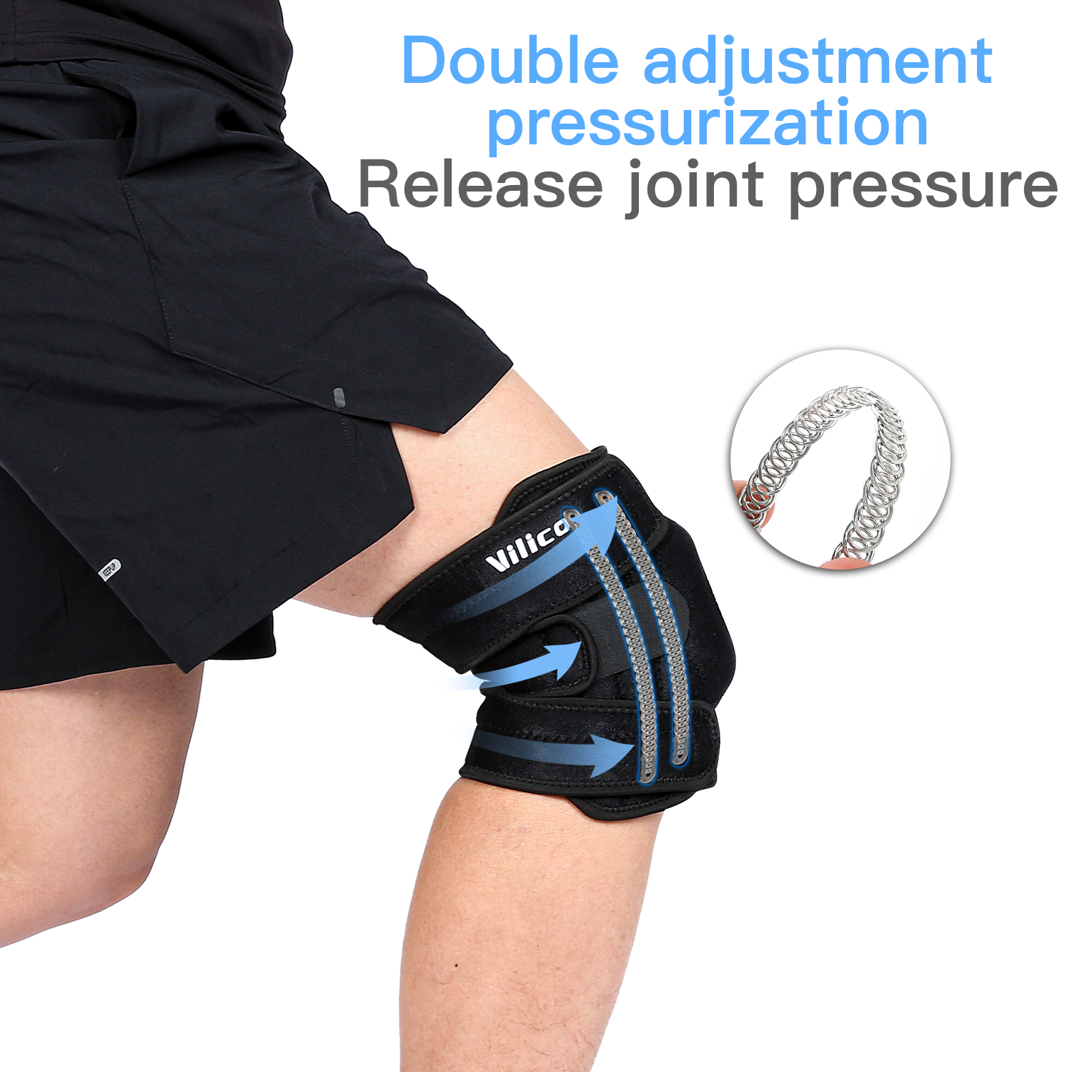 Knee Brace with Side Stabilize - مراجعة Knee Sleeve Pair وسعره