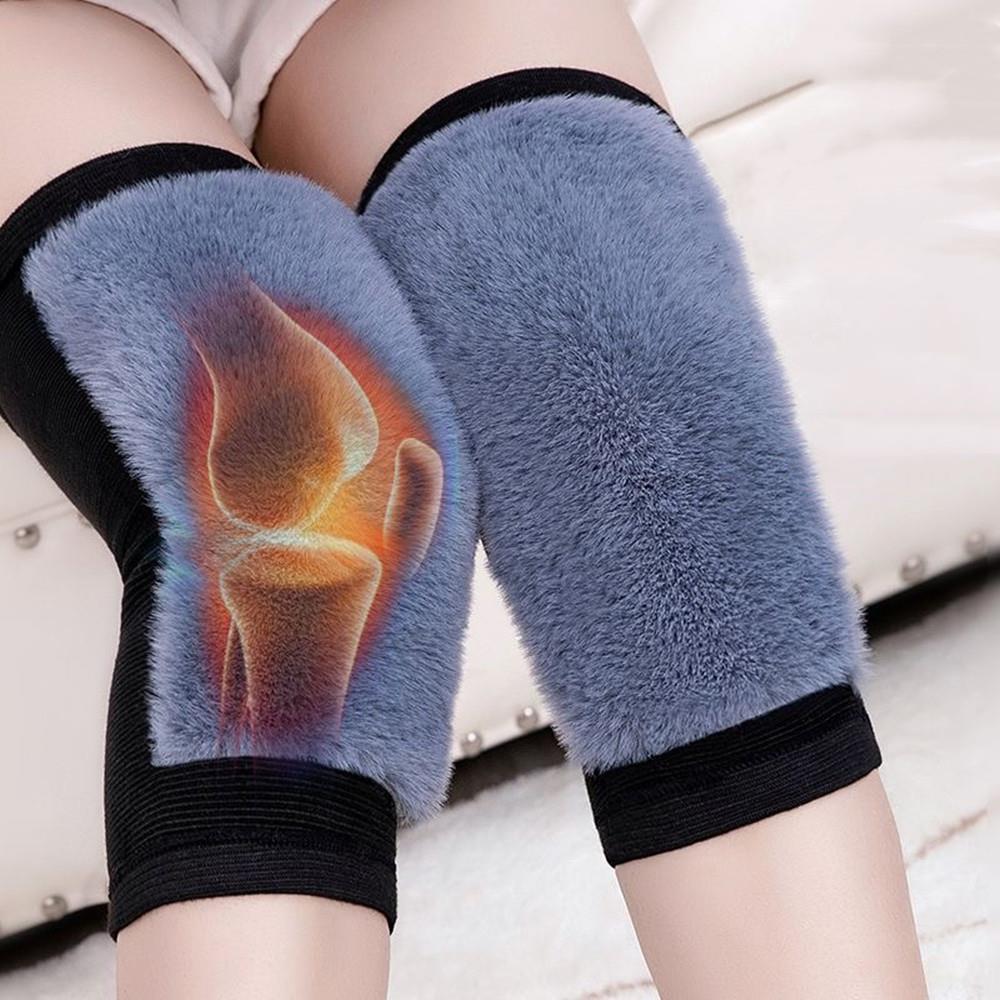 1 Pair Winter Warm Knee Pads R - مراجعة Knee Sleeve Pair وسعره