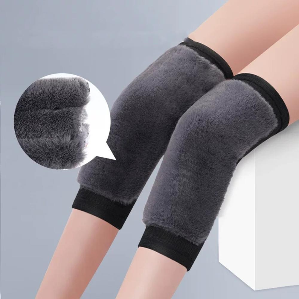1 Pair Winter Warm Knee Pads R - مراجعة Knee Sleeve Pair وسعره