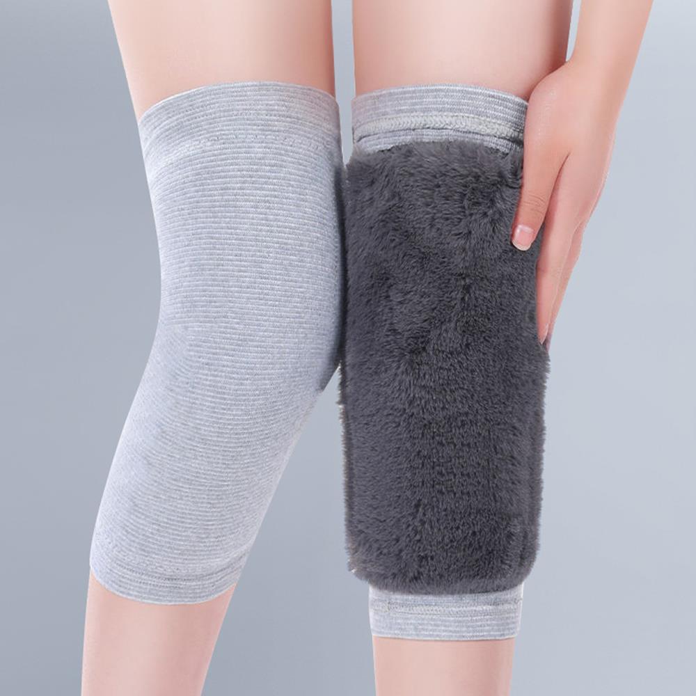 1 Pair Winter Warm Knee Pads R - مراجعة Knee Sleeve Pair وسعره
