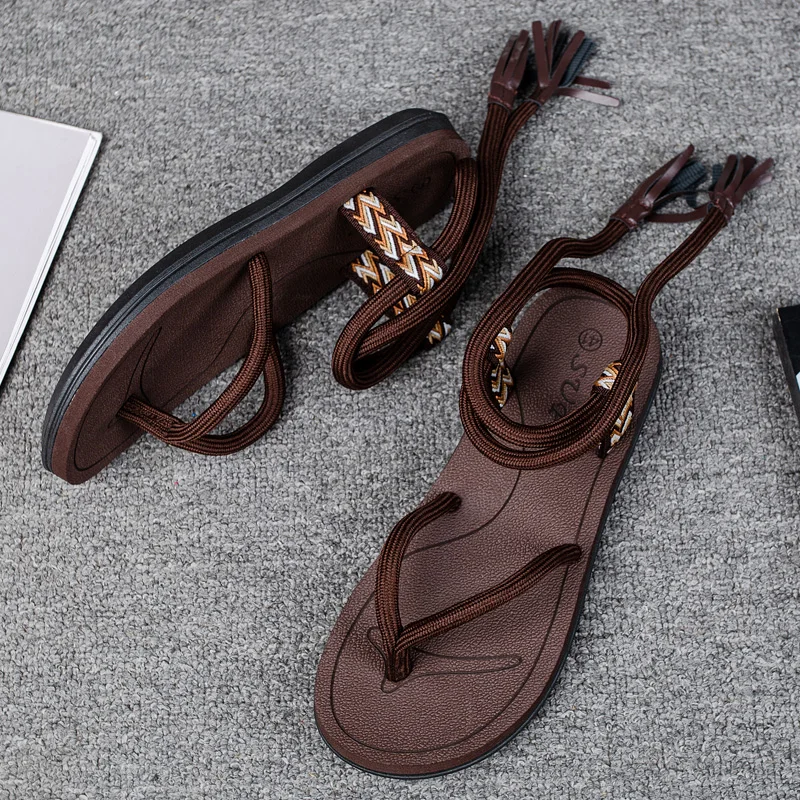 Men Sandals Summer Beach Casua - مراجعة Crossfit Male وسعره