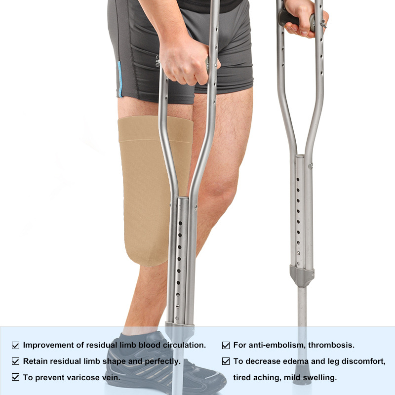 3mm thick Calf Prosthetic Gel  - مراجعة Knee Sleeve Pair وسعره