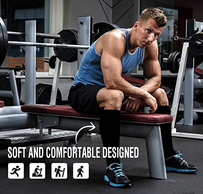 Size S-XXL Compression Socks M - مراجعة Crossfit Training وسعره