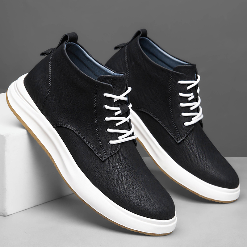 Men's Genuine Leather Casual S - مراجعة Crossfit Male وسعره
