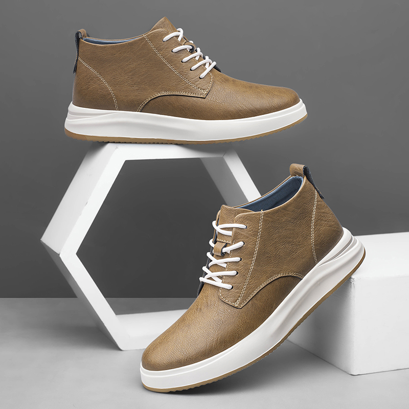 Men's Genuine Leather Casual S - مراجعة Crossfit Male وسعره