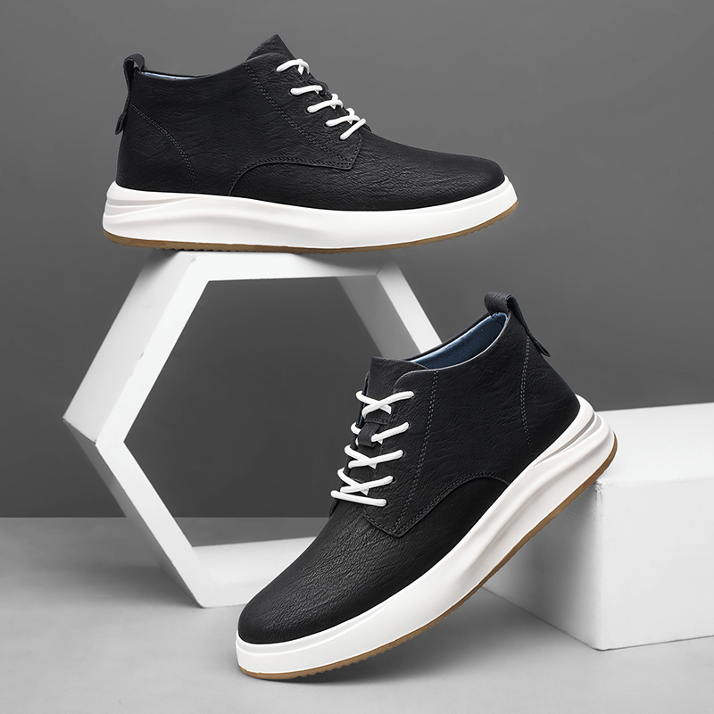 Men's Genuine Leather Casual S - مراجعة Crossfit Male وسعره