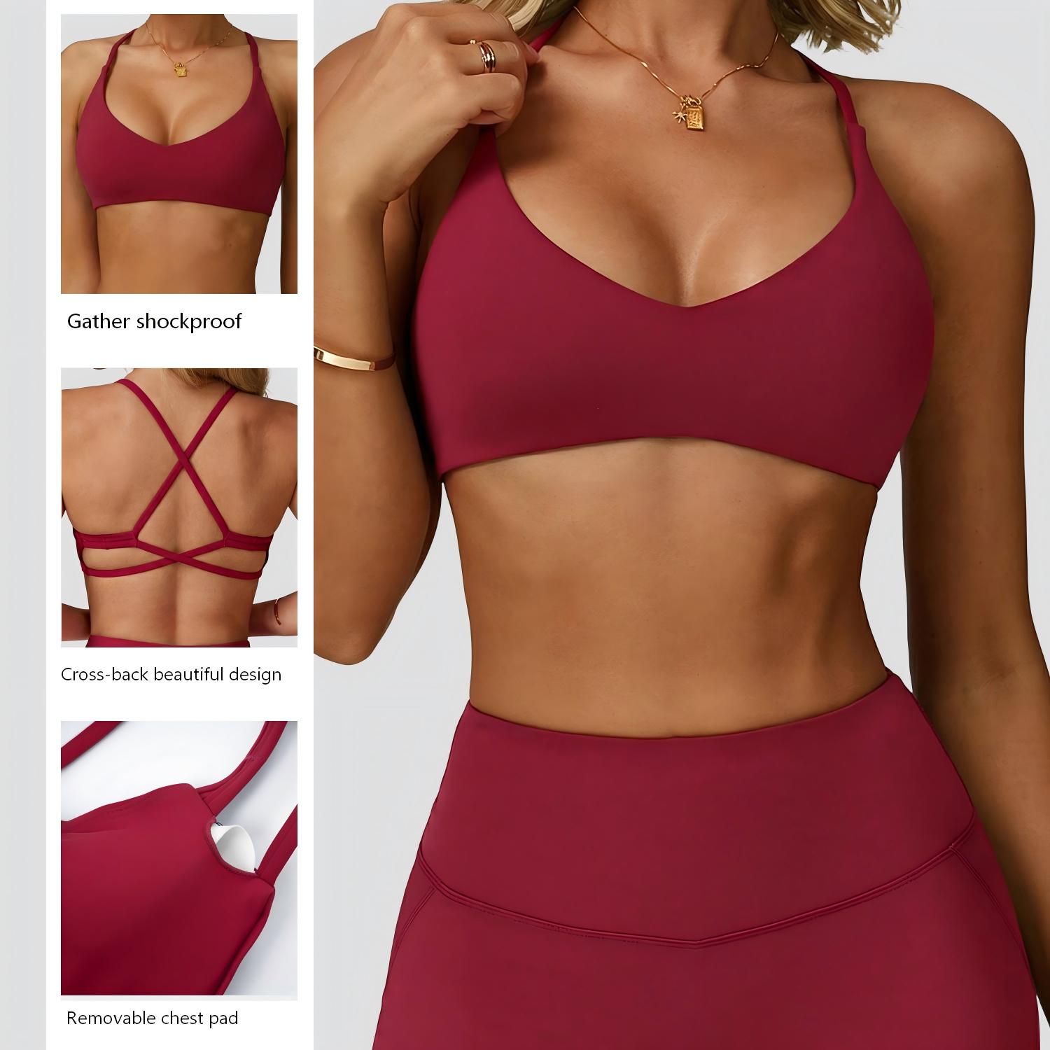 2026 New Style Sports Bra Wome - مراجعة Crossfit Yoga وسعره