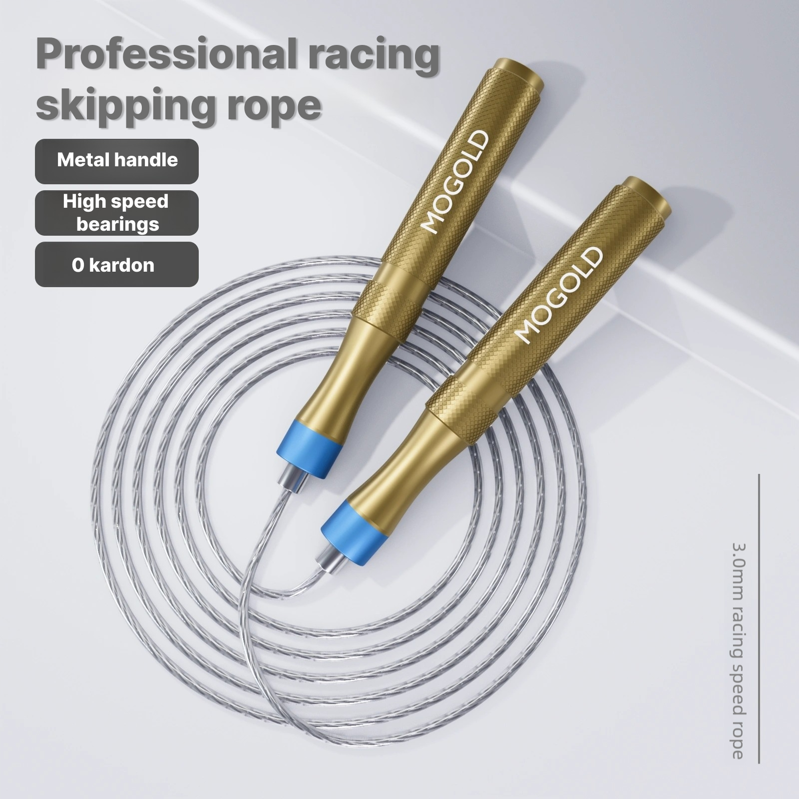 MOGOLD Professional Speed Jump - مراجعة Jump Rope Speed Bearing وسعره