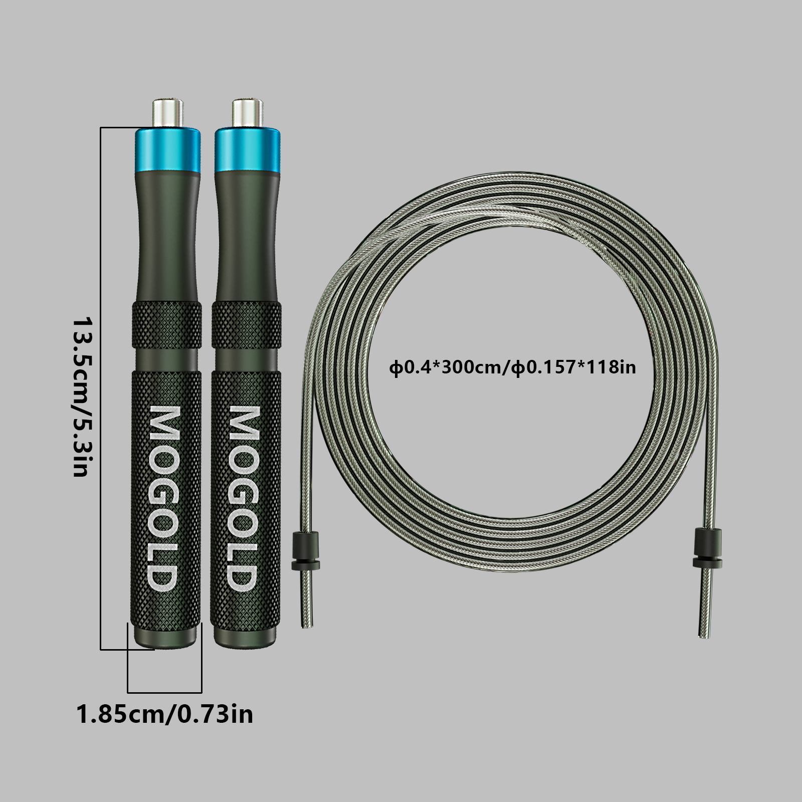 MOGOLD Professional Speed Jump - مراجعة Jump Rope Speed Bearing وسعره