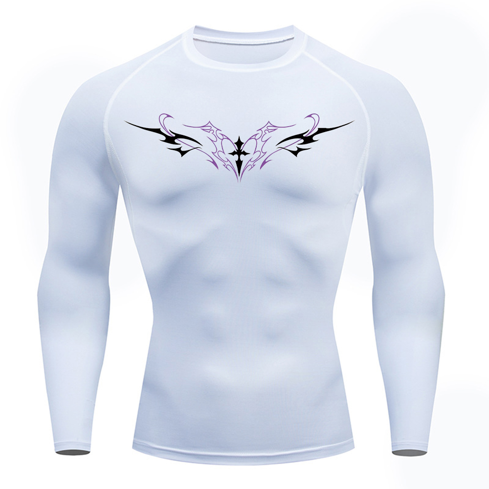 Men's Gothic Cross Wings Print - مراجعة Crossfit Training وسعره