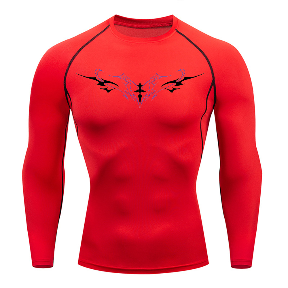 Men's Gothic Cross Wings Print - مراجعة Crossfit Training وسعره