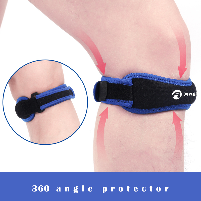 1 PC Knee Patellar Tendon Knee - مراجعة Knee Sleeve Pair وسعره