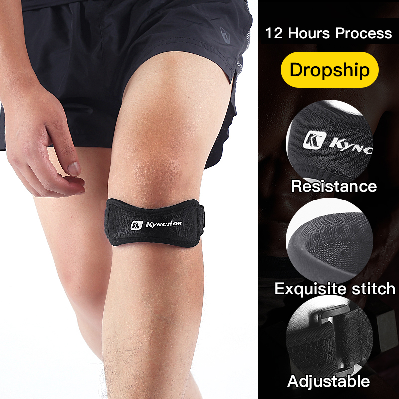 1 PC Knee Patellar Tendon Knee - مراجعة Knee Sleeve Pair وسعره
