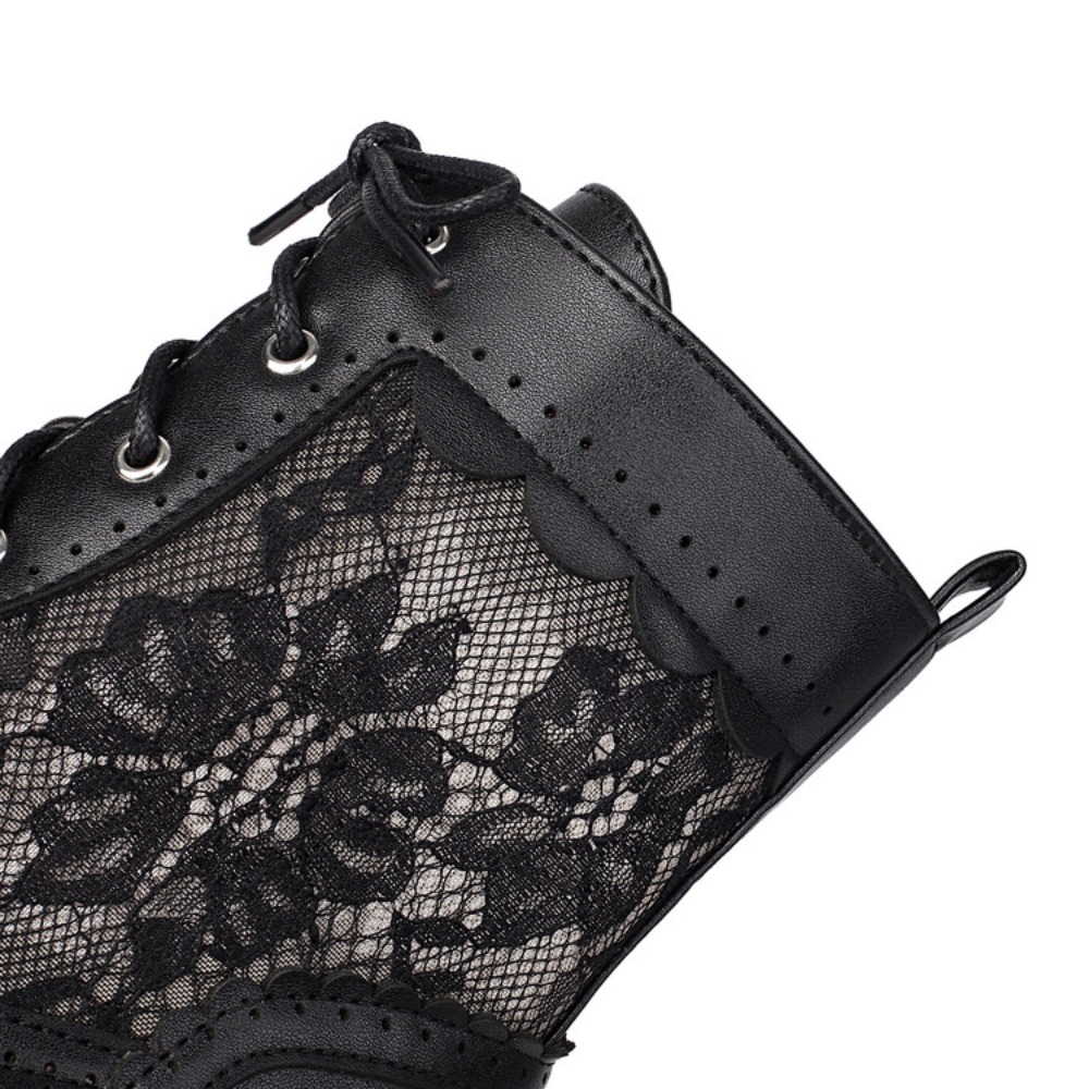 Vintage Hollow Out Lace Mesh F - مراجعة Crossfit Outfit وسعره