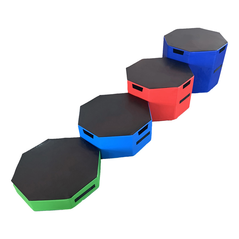 Four-in-One PVC Gym Jump Box S - مراجعة Box Jump Plyo وسعره