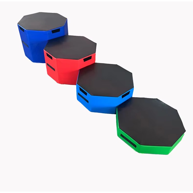 Four-in-One PVC Gym Jump Box S - مراجعة Box Jump Plyo وسعره