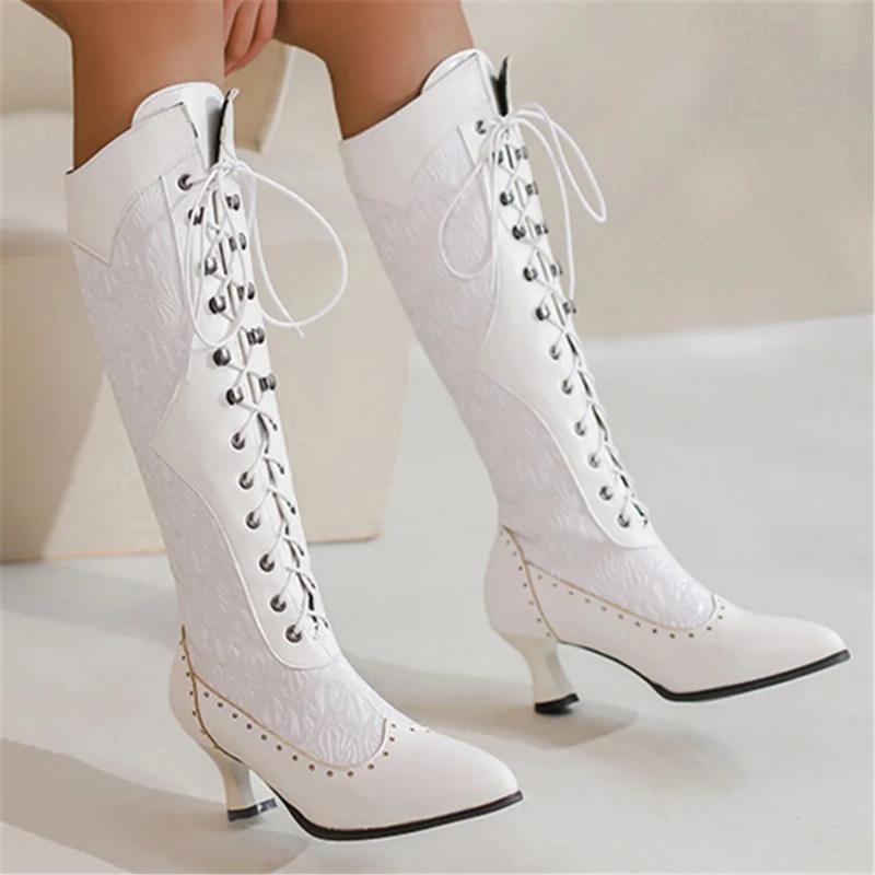 Women Victorian Pointed Toe Mi - مراجعة Crossfit Outfit وسعره