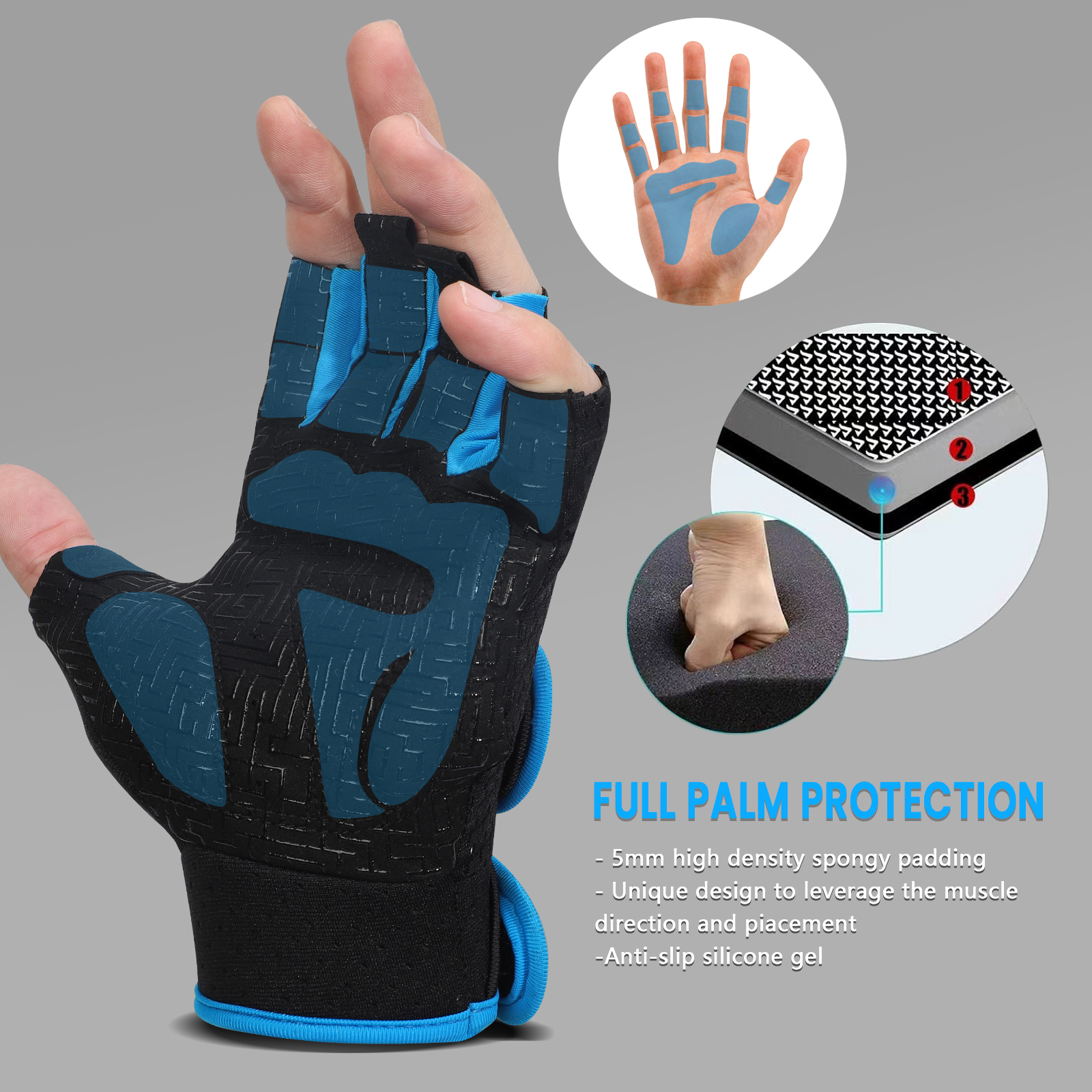 MOREOK Gym Gloves Breathable A - مراجعة Best Crossfit Gear وسعره
