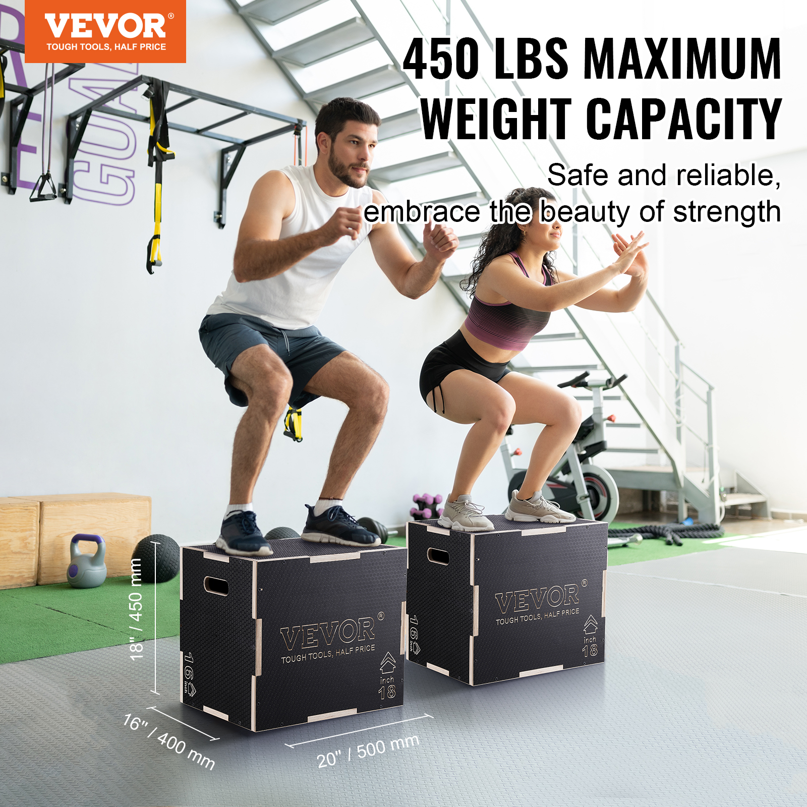 VEVOR 3 In 1 Plyometric Jump B - مراجعة Box Jump Plyo وسعره