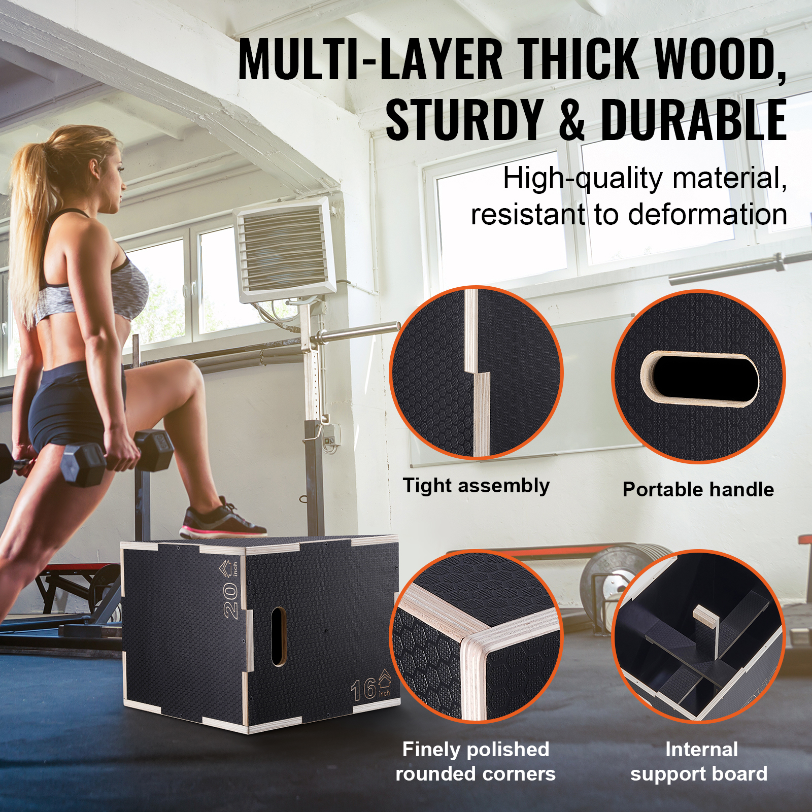 VEVOR 3 In 1 Plyometric Jump B - مراجعة Box Jump Plyo وسعره