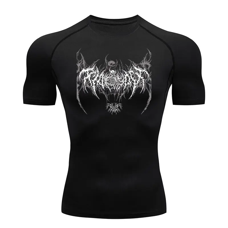 Y2K Compression Shirt Men Fitn - مراجعة Best Crossfit Gear وسعره