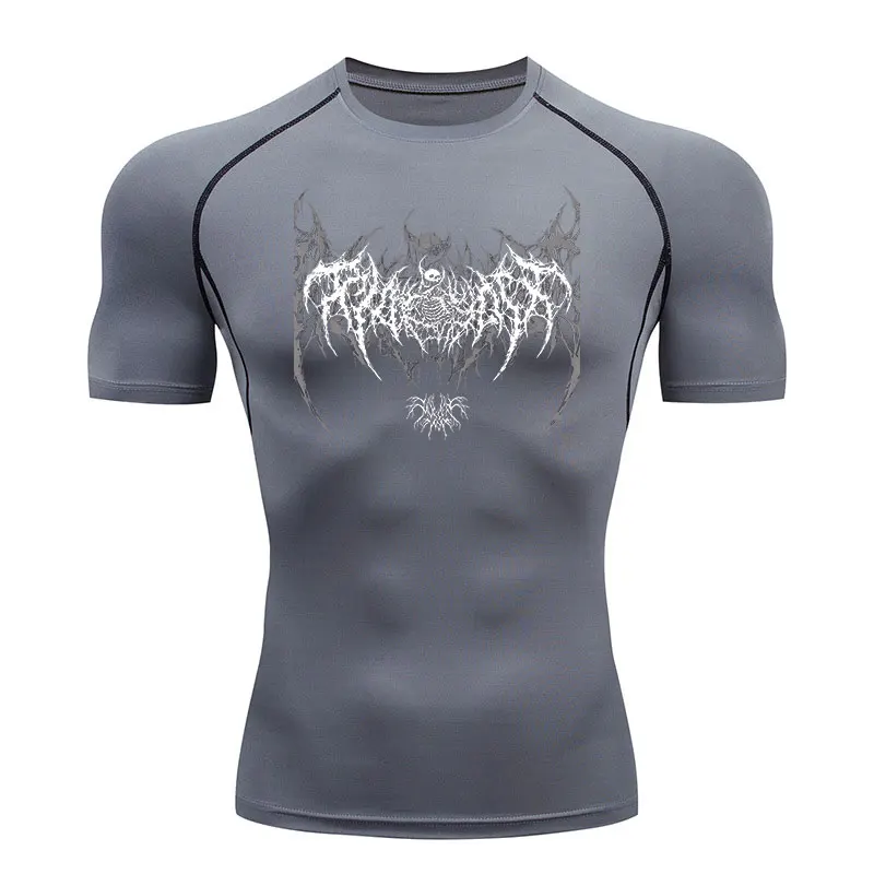 Y2K Compression Shirt Men Fitn - مراجعة Best Crossfit Gear وسعره