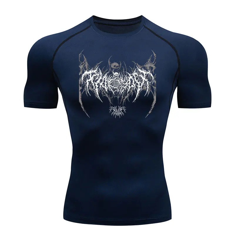 Y2K Compression Shirt Men Fitn - مراجعة Best Crossfit Gear وسعره