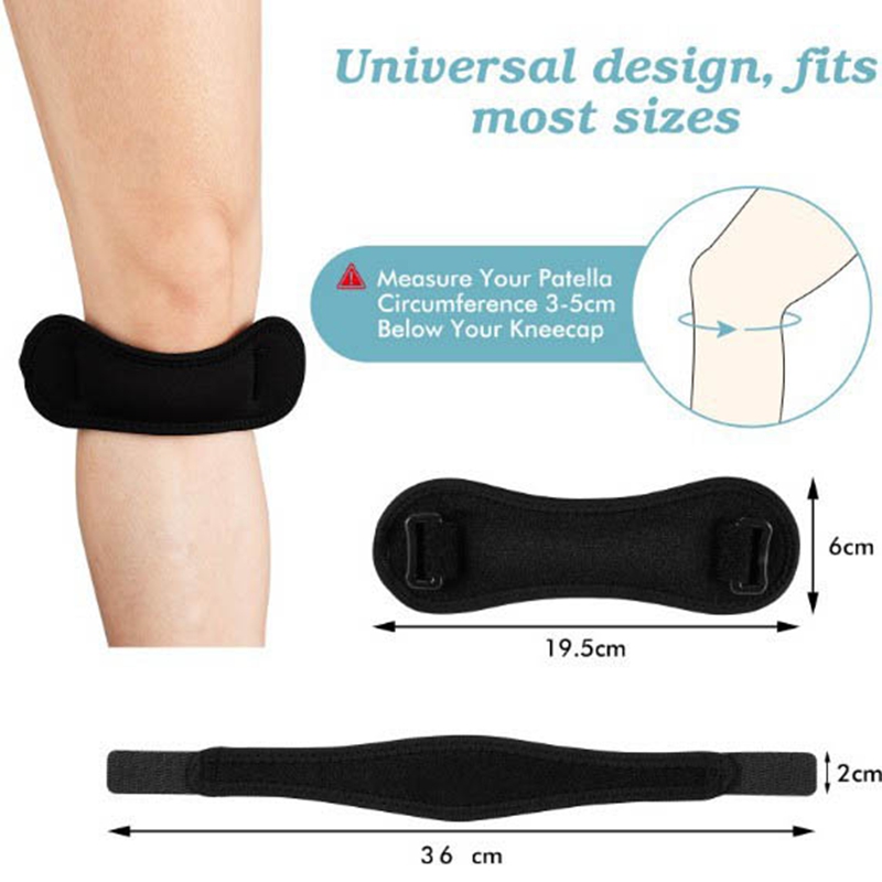 Knee Patellar Tendon Knee Supp - مراجعة Knee Sleeve Pair وسعره