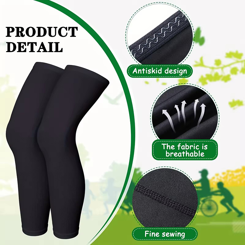 Summer Outdoor Sun Protection  - مراجعة Knee Sleeve Pair وسعره