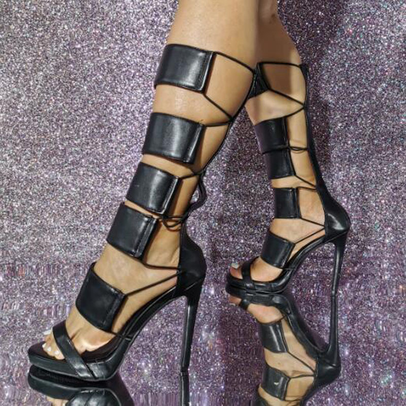 Sexy Black Matte Leather Cross - مراجعة Crossfit Outfit وسعره