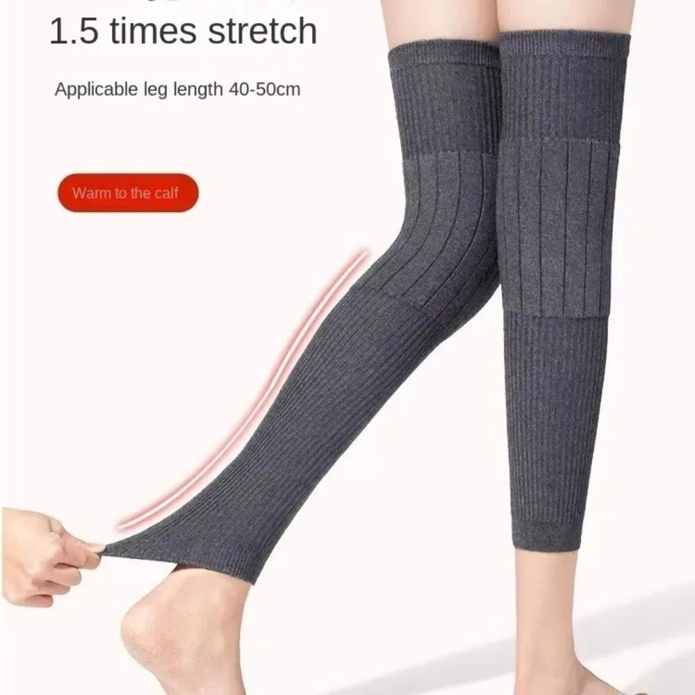 1 Pair Thick Warm Wool Kneepad - مراجعة Knee Sleeve Pair وسعره