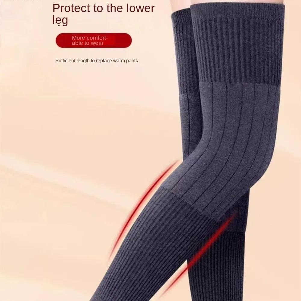 1 Pair Thick Warm Wool Kneepad - مراجعة Knee Sleeve Pair وسعره